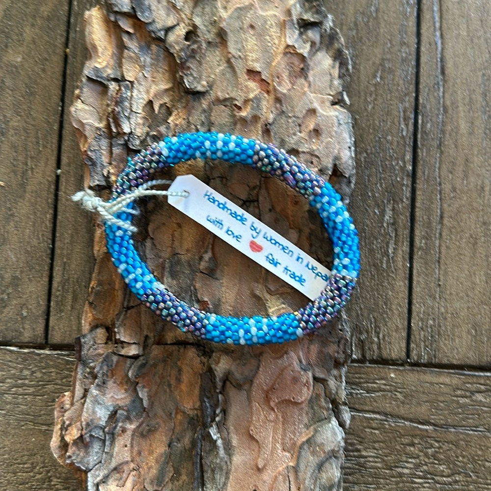 Roll on bracelet from Nepal